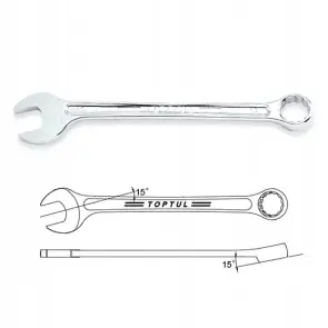 Набір ключів комбінованих 14 шт 8-32 мм TOPTUL Hi-Performance GPAX1401 №2