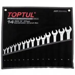 Набор комбинированных ключей 8-24 мм TOPTUL 14 шт. Hi-Performance GPAX1402 №1
