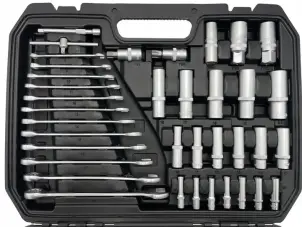 Набір інструменту комбінований 1/4",3/8",1/2" 216од. СТАНДАРТ ST-0216 №4