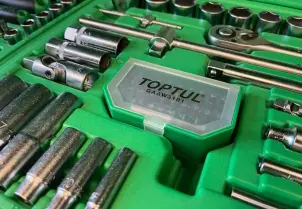 Набор ручного инструмента комбинированный 106ед. TOPTUL GCAI106B №4