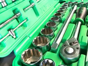 Профессиональный набор автоинструмента 1/4", 1/2" 108ед. (12-гр.) TOPTUL GCAI108R1 №4