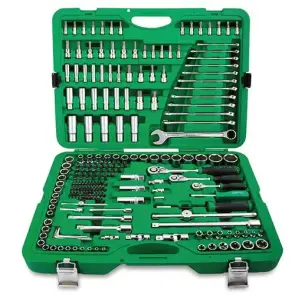 Професійний набір інструменту 1/4", 3/8", 1/2" 216од. TOPTUL GCAI216R №1