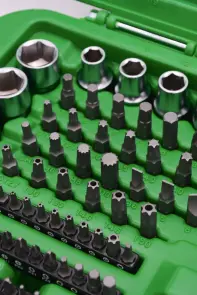 Професійний набір інструменту 1/4", 3/8", 1/2" 216од. TOPTUL GCAI216R №4