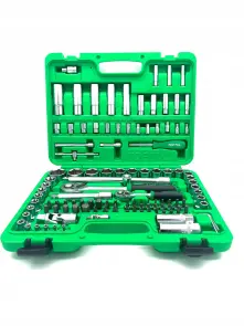 Автомобильный набор инструментов 1/4", 1/2" 108ед. (6-гр.) TOPTUL GCAI108R №1