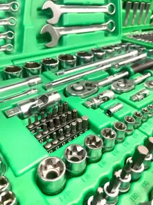 Професійний набір інструментів в кейсі 130од. TOPTUL GCAI130B №2