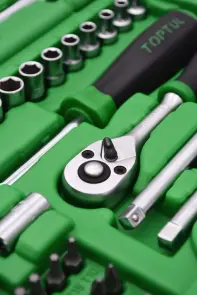 Набор инструмента TOPTUL 1/4" + ключи 49ед. GCAI4901 №5