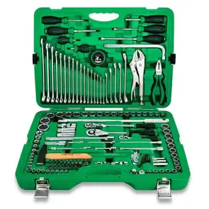 Универсальный набор инструмента 1/4", 3/8", 1/2" 144ед. TOPTUL GCAI144R №1