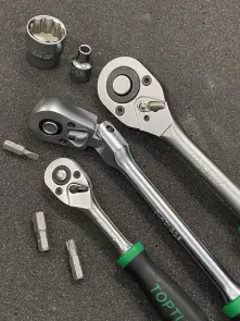 Универсальный набор инструмента 1/4", 3/8", 1/2" 144ед. TOPTUL GCAI144R №8