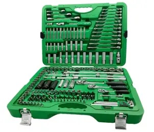 Набір інструменту комбінований 1/4", 3/8", 1/2" 163 од. TOPTUL GCAI163R №6