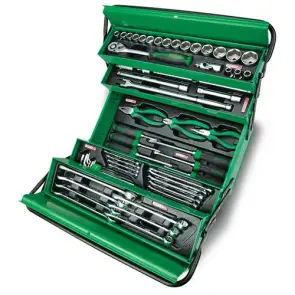 Ящик з інструментами TOPTUL (5 секцій) 62ед. 1/2" GCAZ0057 №1