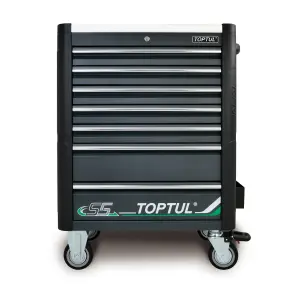 Тележка с инструментом (BUMPER SERIES) 7 секций 340ед. серый TOPTUL GE-34029 №2