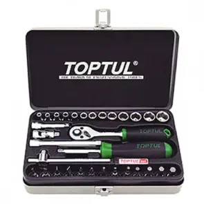 Профессиональный набор инструмента TOPTUL 1/4" 32ед. GCAD3202 №1