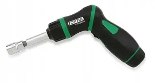 Набір торцевих головок і біт TOPTUL 1/4" з трещоточной викруткою GAAI5401 №3