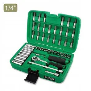 Профессиональный набор инструмента TOPTUL 1/4" 46ед. GCAI4601 №1