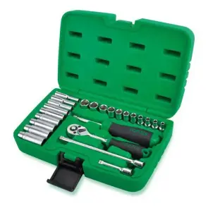 Набір інструменту в кейсі TOPTUL 1/4" 24ед. GCAI2403 №1