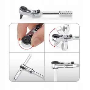 Набор бит и головок с трещоткой TOPTUL 1/4" 41 ед. (12-гран.) TOPTUL GADW4502 №5
