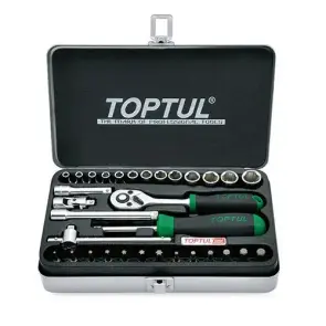 Набір інструментів для автомобіля TOPTUL 1/4" 32ед. GCAD3204 №1