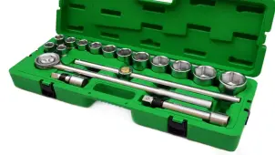 Набір головок з тріскачкою TOPTUL 3/4" 17од. (6-гр.) GCAI1701 №2