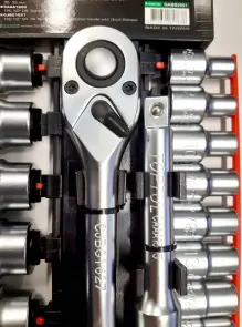 Набір головок з тріскачкою TOPTUL 1/2" 20од. 8-32мм GABB2001 №6