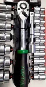 Набір головок з тріскачкою TOPTUL 1/2" 20од. 8-32мм GABB2001 №7