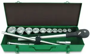 Набор головок с трещоткой TOPTUL 3/4" 14ед. (6-гр.) GCAD1405 №2