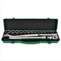 Набор головок с трещоткой TOPTUL 1/2" 18ед. GCAD1821