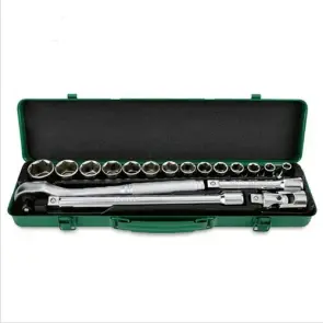 Набор головок с трещоткой TOPTUL 1/2" 18ед. GCAD1821 №1