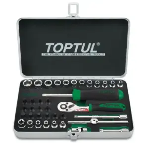 Професійний набір інструменту TOPTUL 1/4" 38ед. GCAD3801 №1