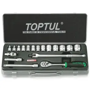 Набор инструментов TOPTUL 3/8" 18ед. GCAD1806 №1