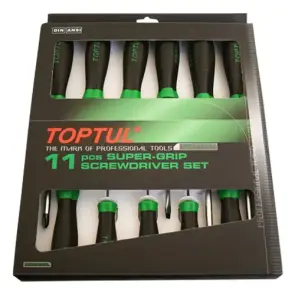 Набір викруток TOPTUL 11 од. GAAE1101 №1