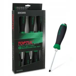Набір викруток ударних TOPTUL (з шестигранником) 6 од. GAAE0613 №2