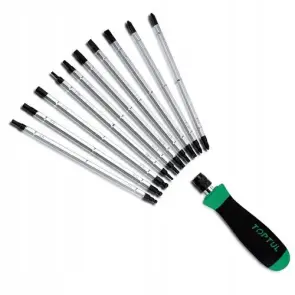 Набір викрутка з насадками 20 в 1 TOPTUL (PH,PZ,SL,Hex,Torx) GAAI2101 №2