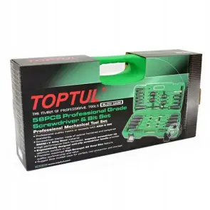 Набор профессиональных отверток и бит TOPTUL 58ед. GAAI5801 №8