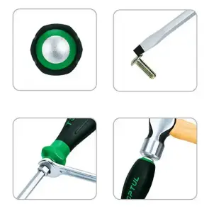 Набір викруток ударних з шестигранником 6 од. PRO-PLUS SERIES TOPTUL GFE-0602 №2