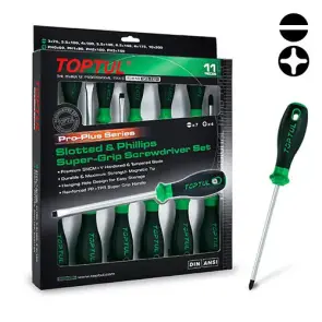 Набір викруток 11 од. PRO-PLUS SERIES TOPTUL GFE-1101 №1