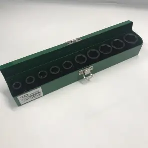 Набор ударных головок TOPTUL 1/2" 10-24мм 10ед. GDAD1001 №5