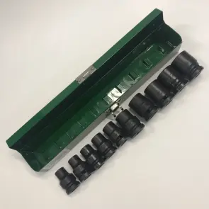 Набор ударных головок TOPTUL 1/2" 10-24мм 10ед. GDAD1001 №6