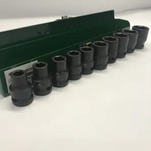 Набор ударных головок TOPTUL 1/2" 10-24мм 10ед. GDAD1001 №7