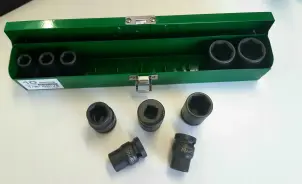 Набор ударных головок TOPTUL 1/2" 10-24мм 10ед. GDAD1001 №10