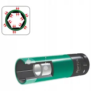 Набір головок для литих дисків TOPTUL 1/2" 5од. Pro-Series GDAI0503 №2