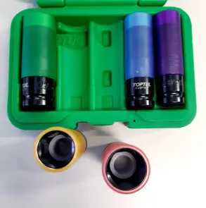 Набір головок для литих дисків TOPTUL 1/2" 5од. Pro-Series GDAI0503 №6
