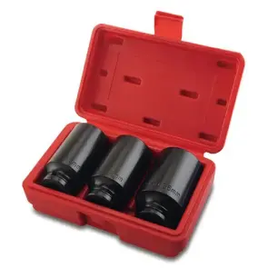 Набор ударных головок длинных для ступичных гаек TOPTUL 1/2" GDAI0303 №1