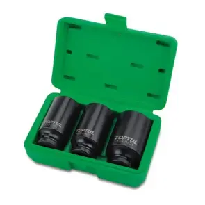 Набор ударных головок длинных для ступичных гаек TOPTUL 1/2" GDAI0303 №2