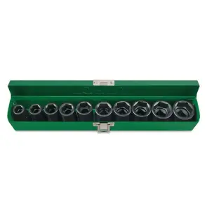 Набір головок ударних дюймових 1/2" 7/16-1" 10 од. TOPTUL GEAD1001 №1