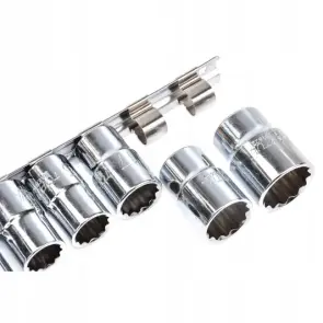 Набор 12-гранных головок на планке TOPTUL 12-гр. 1/2" 11ед. 8-22мм GAAQ1601U-12 №2
