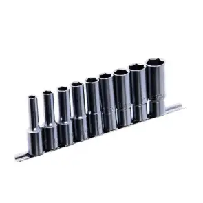Длинные торцевые головки на планке TOPTUL 1/2" 9ед. 8-22мм GAAQ1605U №1