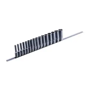 Набор головок длинных на планке TOPTUL 12-гр. 1/2" 15ед. 8-24 мм GAAQ1606U-12 №1