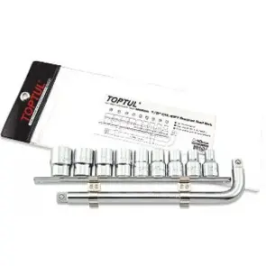 Набор головок и вороток на планке TOPTUL 1/2" 8-22мм GAAG1007 №1