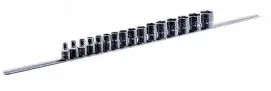 Набор головок торцевых на планке TOPTUL 3/8" 16ед. 6-22мм GAAQ1201U