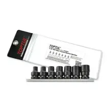 Набор головок ударных TORX 1/2" E10-E24 7ед. (звезда Давида) TOPTUL GDAG0701
